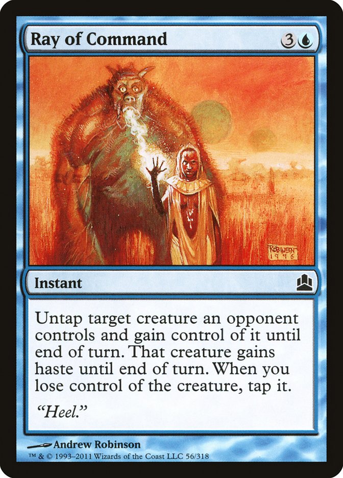 Ray of Command [Commander 2011] MTG Single Magic: The Gathering | Red Claw Gaming