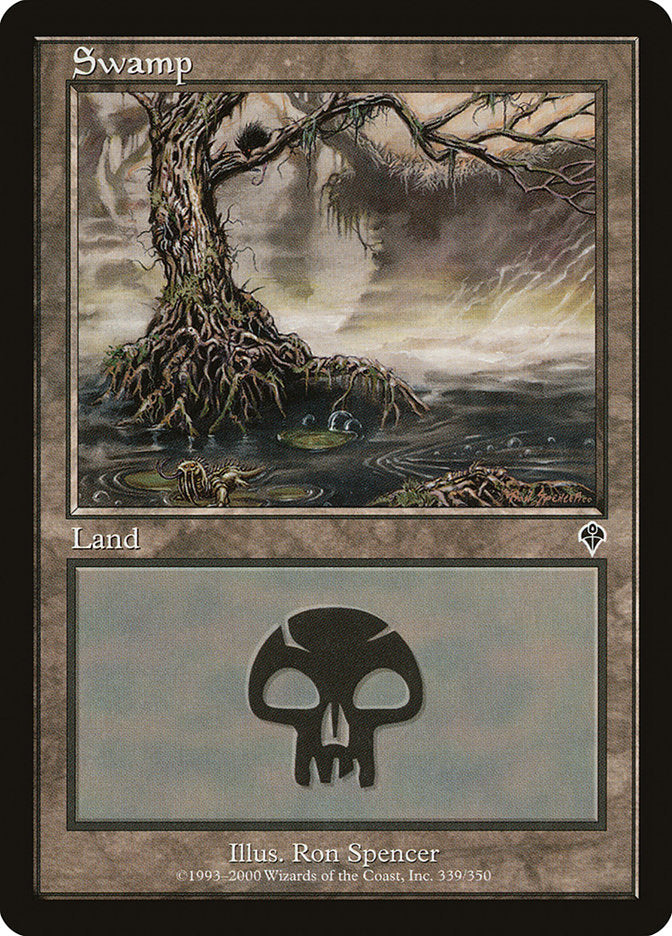 Swamp (339) [Invasion] MTG Single Magic: The Gathering | Red Claw Gaming
