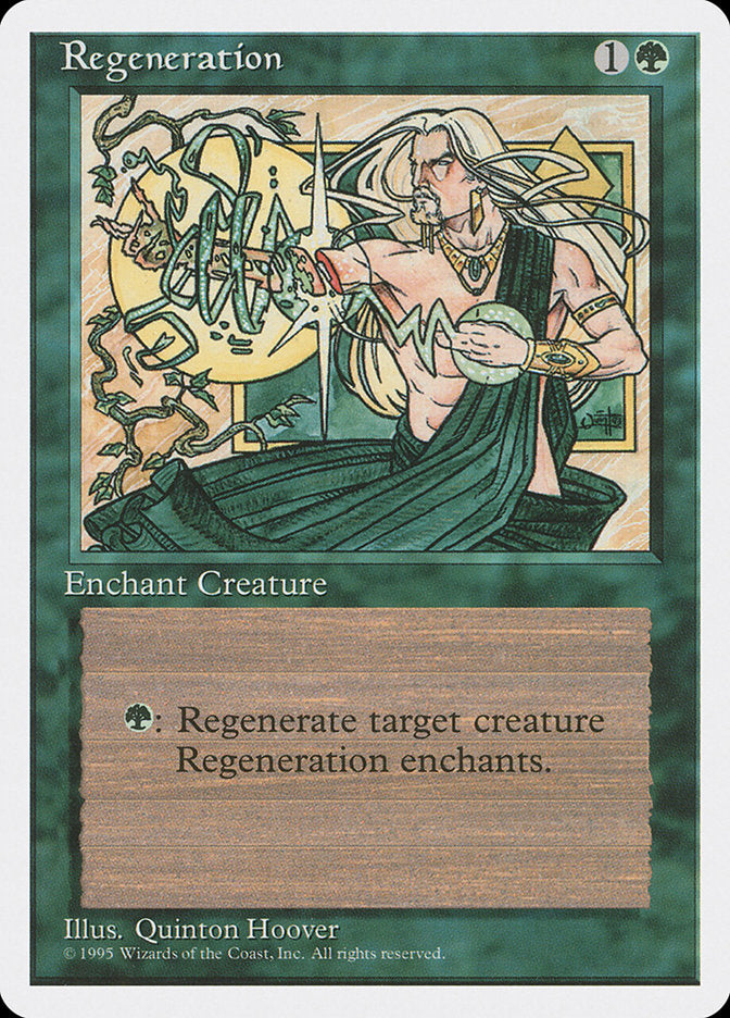 Regeneration [Fourth Edition] MTG Single Magic: The Gathering | Red Claw Gaming
