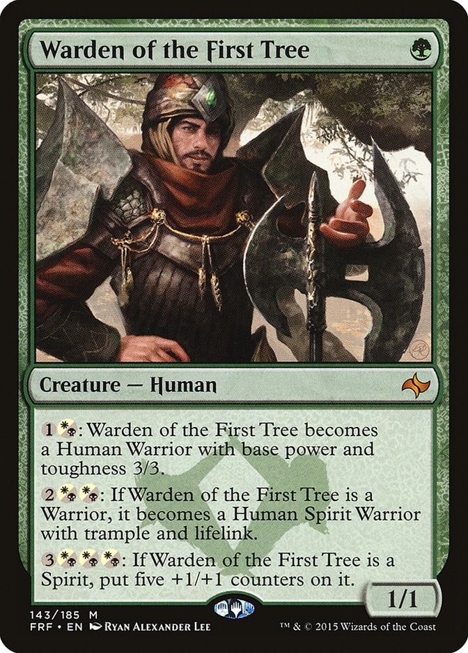 Warden of the First Tree [Fate Reforged] MTG Single Magic: The Gathering | Red Claw Gaming