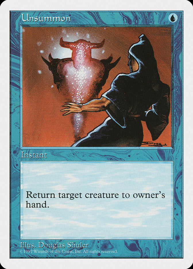 Unsummon [Fifth Edition] MTG Single Magic: The Gathering | Red Claw Gaming