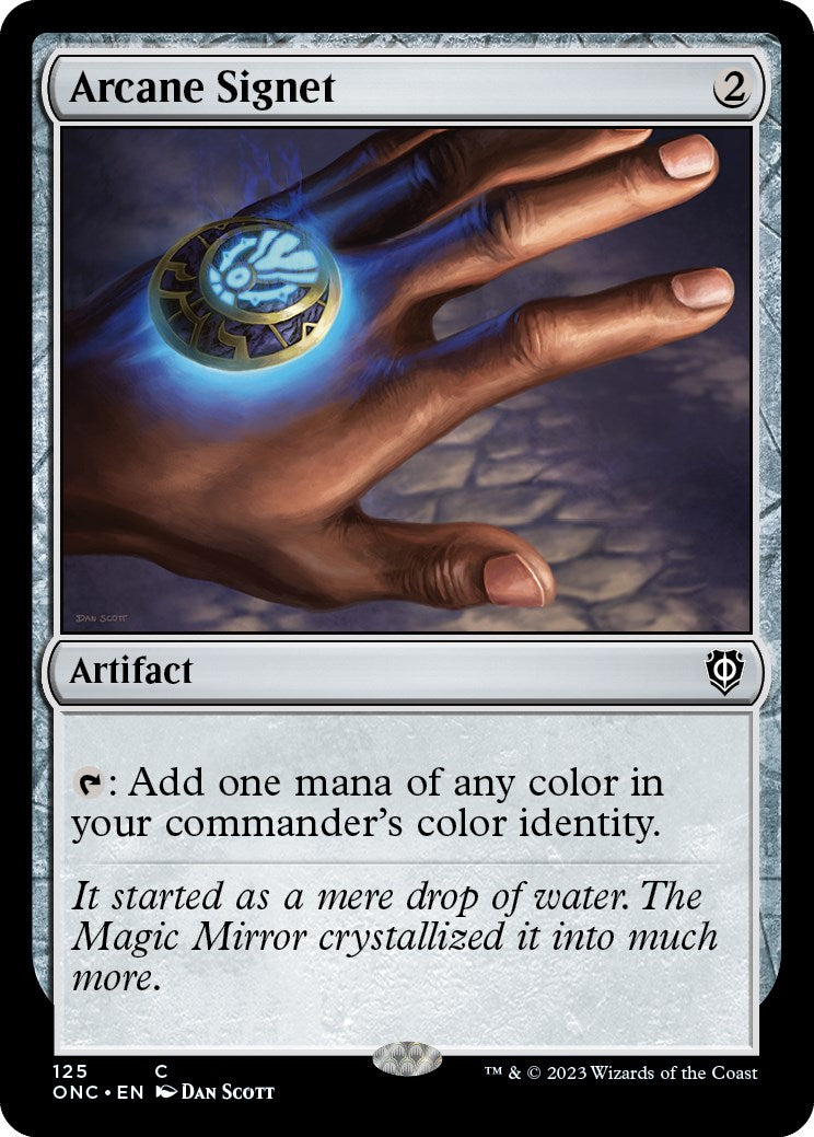 Arcane Signet [Phyrexia: All Will Be One Commander] MTG Single Magic: The Gathering | Red Claw Gaming