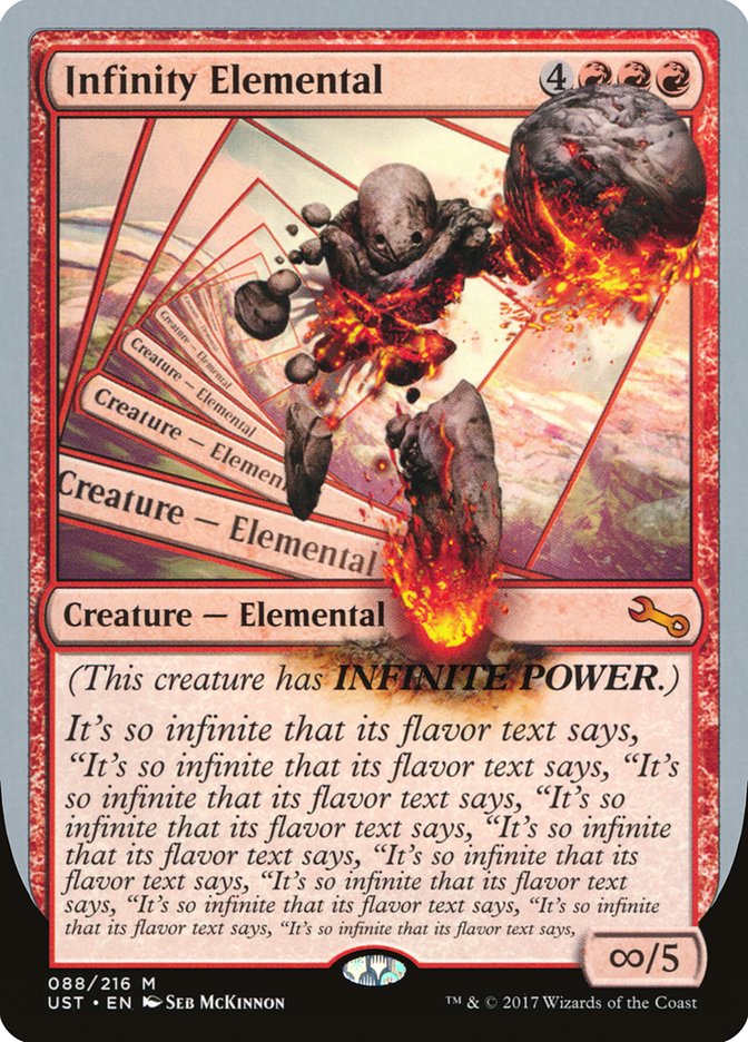Infinity Elemental [Unstable] MTG Single Magic: The Gathering | Red Claw Gaming