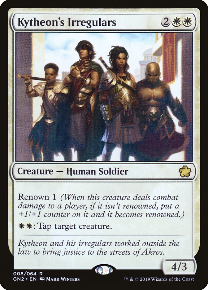 Kytheon's Irregulars [Game Night 2019] MTG Single Magic: The Gathering | Red Claw Gaming