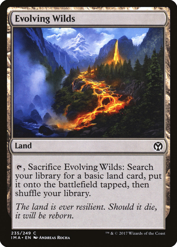 Evolving Wilds [Iconic Masters] MTG Single Magic: The Gathering | Red Claw Gaming