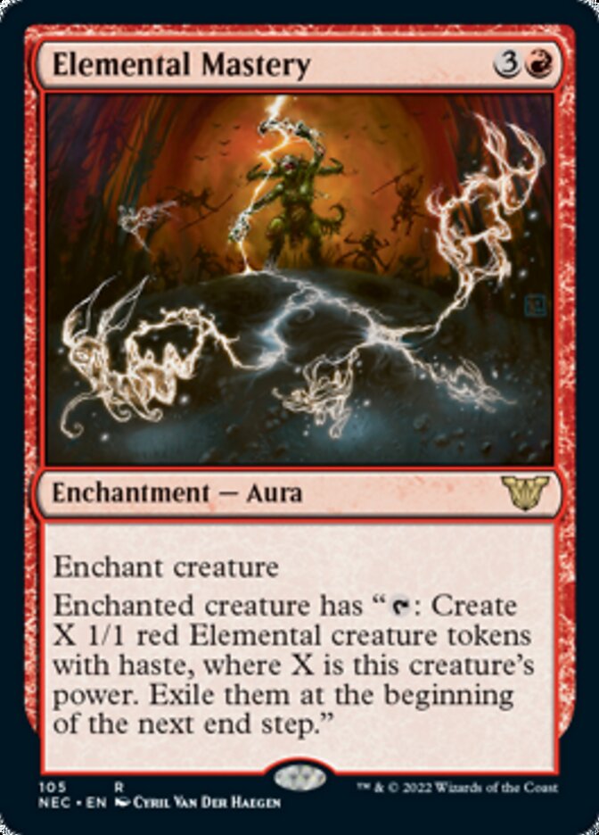 Elemental Mastery [Kamigawa: Neon Dynasty Commander] MTG Single Magic: The Gathering | Red Claw Gaming