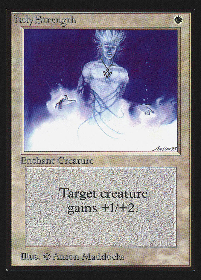 Holy Strength [Collectors' Edition] MTG Single Magic: The Gathering | Red Claw Gaming