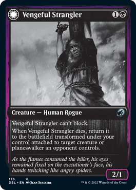 Vengeful Strangler // Strangling Grasp [Innistrad: Double Feature] MTG Single Magic: The Gathering | Red Claw Gaming