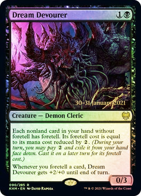 Dream Devourer [Kaldheim Prerelease Promos] MTG Single Magic: The Gathering | Red Claw Gaming