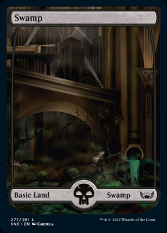 Swamp (277) [Streets of New Capenna] MTG Single Magic: The Gathering | Red Claw Gaming