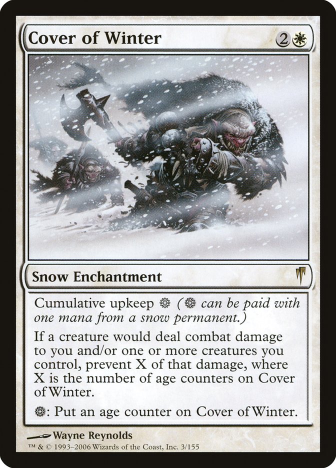 Cover of Winter [Coldsnap] MTG Single Magic: The Gathering | Red Claw Gaming
