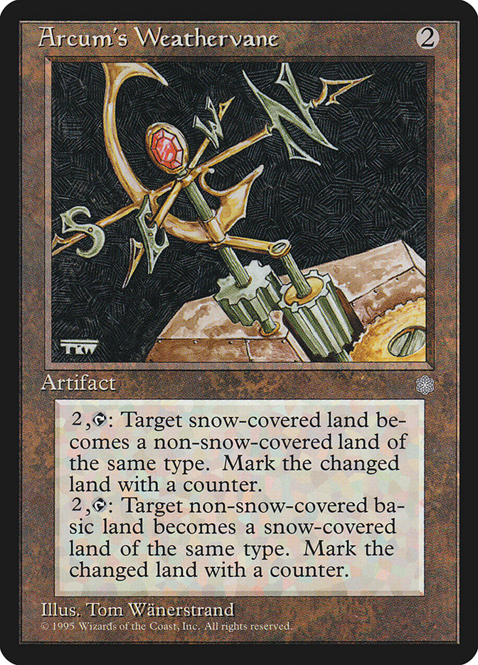 Arcum's Weathervane [Ice Age] MTG Single Magic: The Gathering | Red Claw Gaming