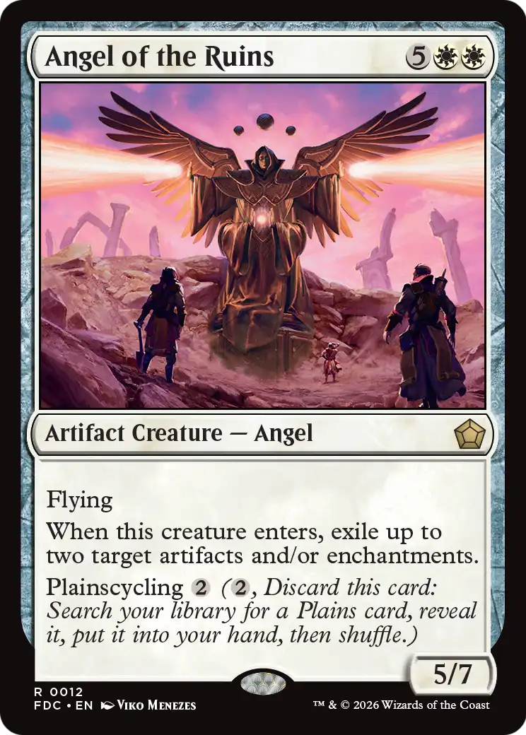 Angel of the Ruins [Foundations Commander] | Red Claw Gaming