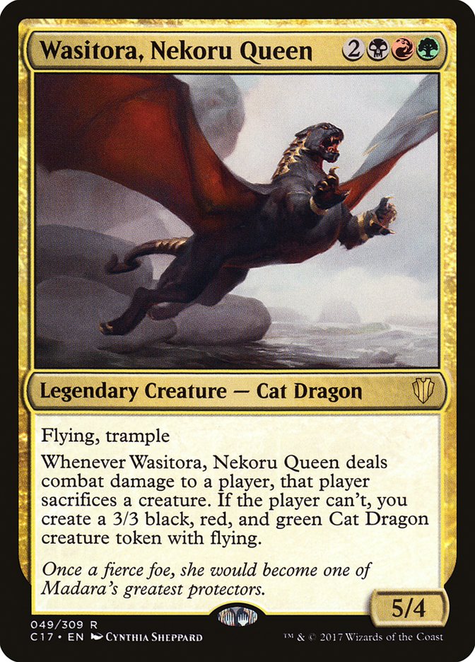 Wasitora, Nekoru Queen [Commander 2017] MTG Single Magic: The Gathering | Red Claw Gaming
