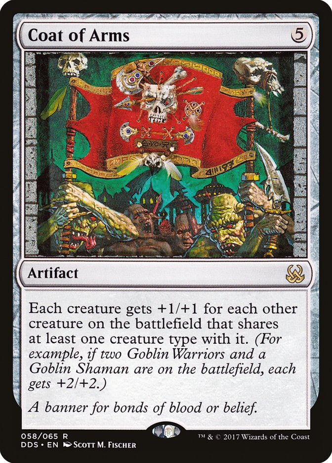 Coat of Arms [Duel Decks: Mind vs. Might] MTG Single Magic: The Gathering | Red Claw Gaming