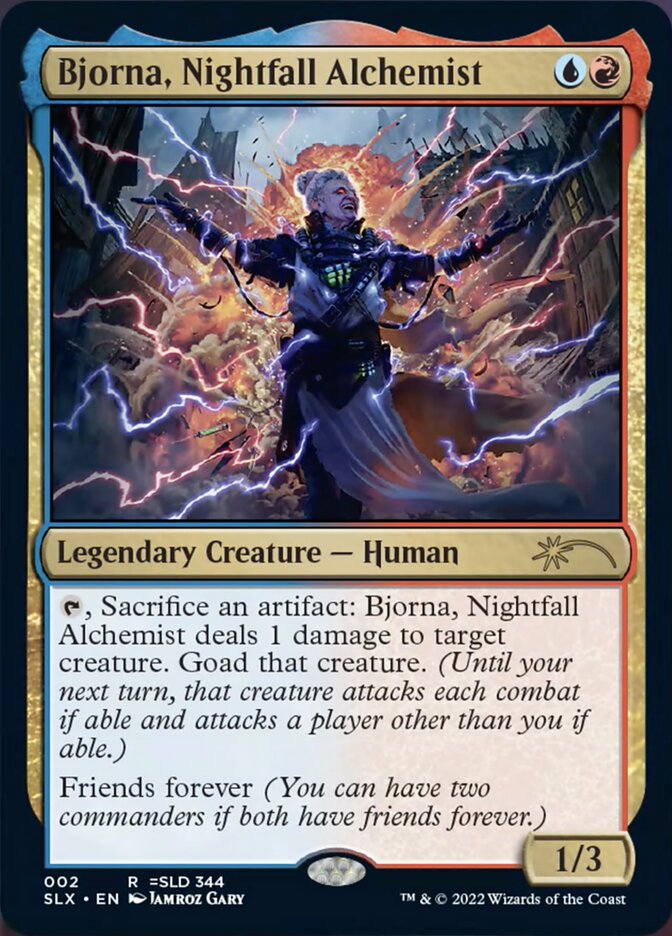 Bjorna, Nightfall Alchemist [Secret Lair: Universes Within] MTG Single Magic: The Gathering | Red Claw Gaming