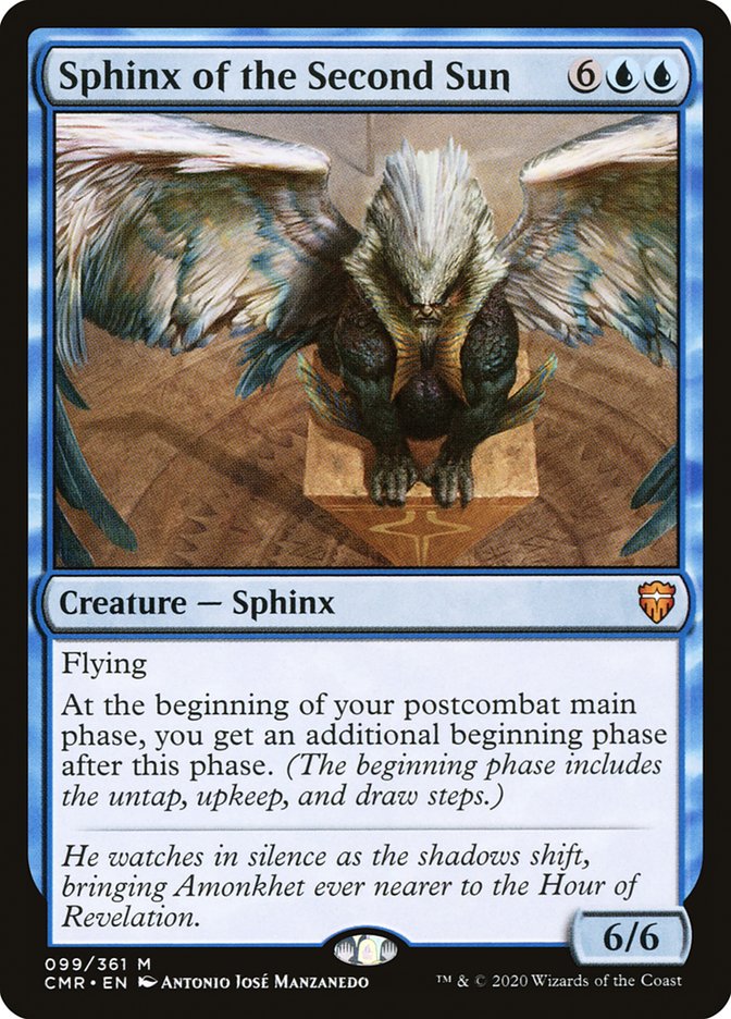 Sphinx of the Second Sun [Commander Legends] MTG Single Magic: The Gathering | Red Claw Gaming