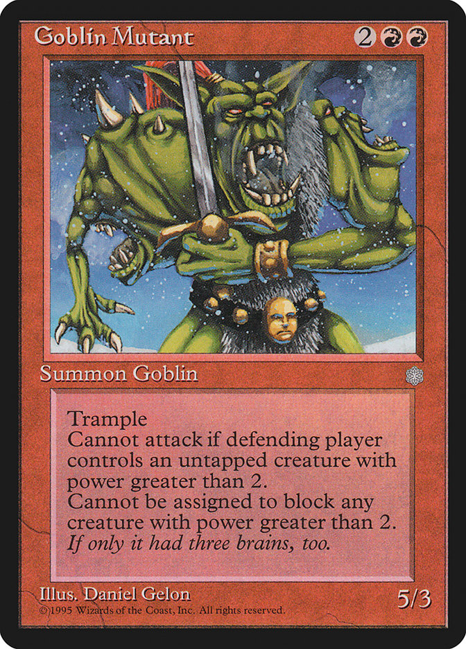 Goblin Mutant [Ice Age] MTG Single Magic: The Gathering | Red Claw Gaming