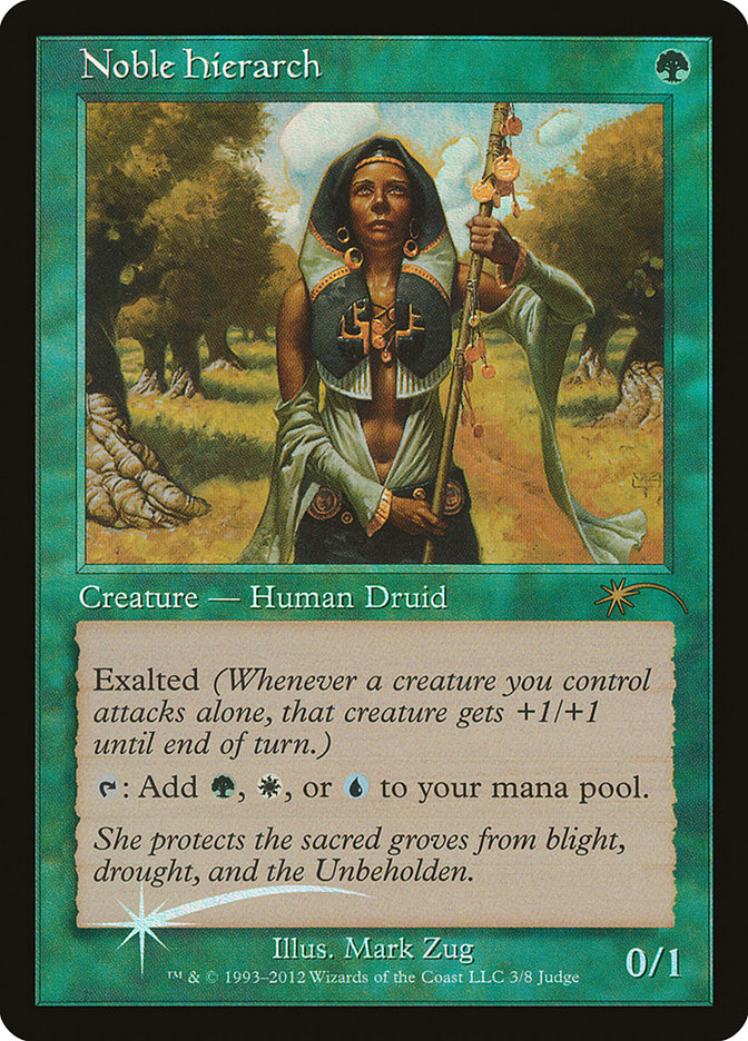 Noble Hierarch [Judge Gift Cards 2012] MTG Single Magic: The Gathering | Red Claw Gaming
