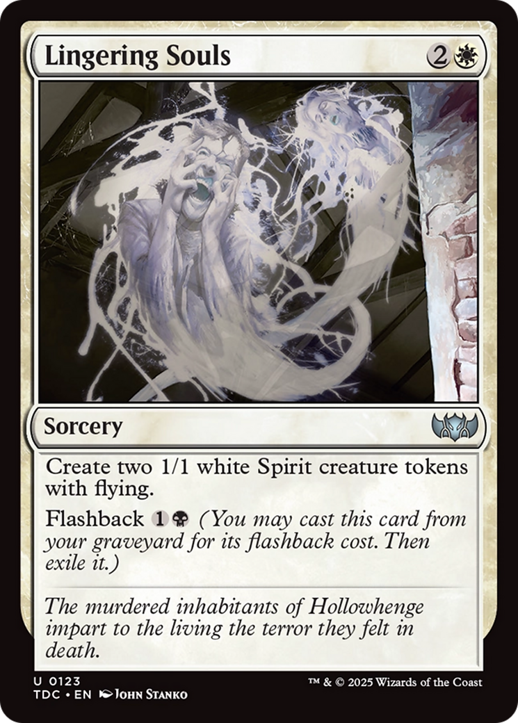 Lingering Souls [Tarkir: Dragonstorm Commander] MTG Single Magic: The Gathering | Red Claw Gaming