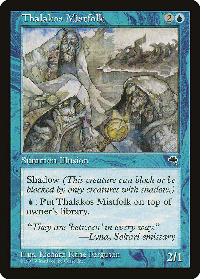 Thalakos Mistfolk [Tempest] MTG Single Magic: The Gathering | Red Claw Gaming