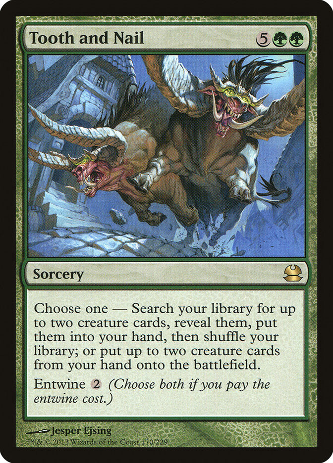 Tooth and Nail [Modern Masters] MTG Single Magic: The Gathering | Red Claw Gaming