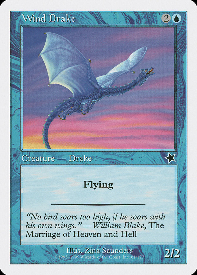 Wind Drake [Starter 1999] MTG Single Magic: The Gathering | Red Claw Gaming
