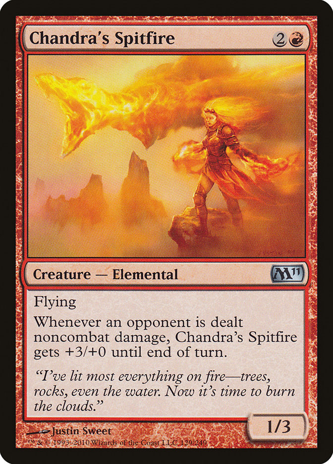 Chandra's Spitfire [Magic 2011] MTG Single Magic: The Gathering | Red Claw Gaming
