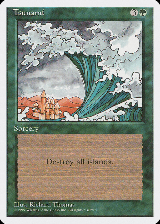 Tsunami [Fourth Edition] MTG Single Magic: The Gathering | Red Claw Gaming