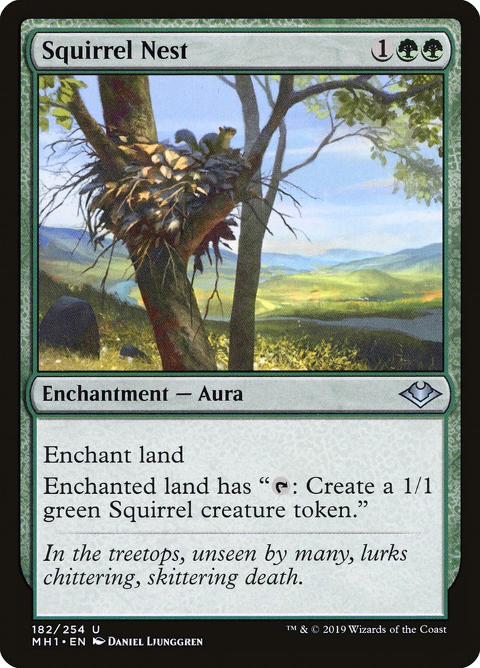 Squirrel Nest [Modern Horizons] MTG Single Magic: The Gathering    | Red Claw Gaming