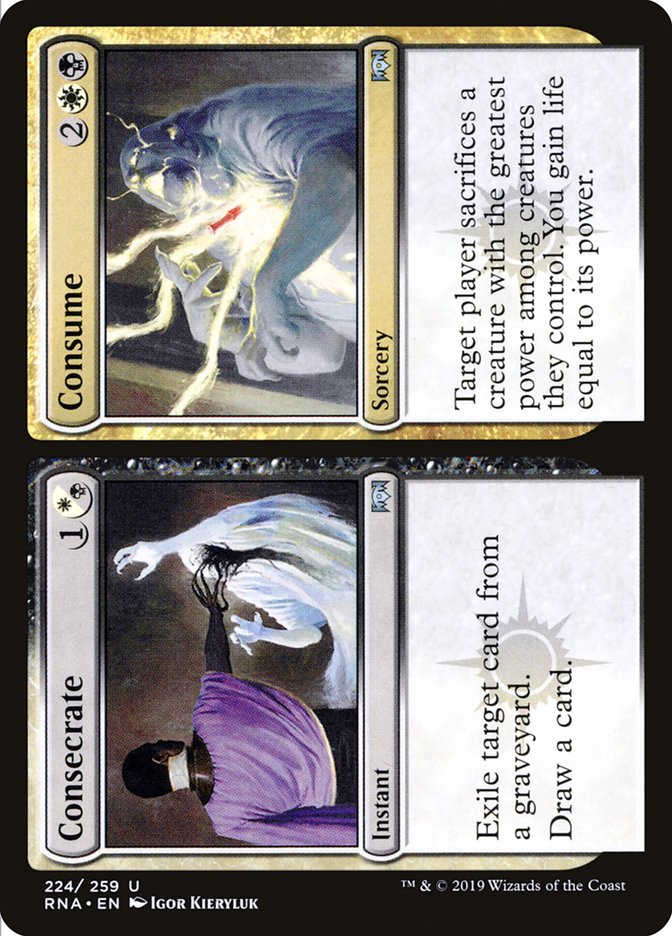 Consecrate // Consume [Ravnica Allegiance] MTG Single Magic: The Gathering | Red Claw Gaming