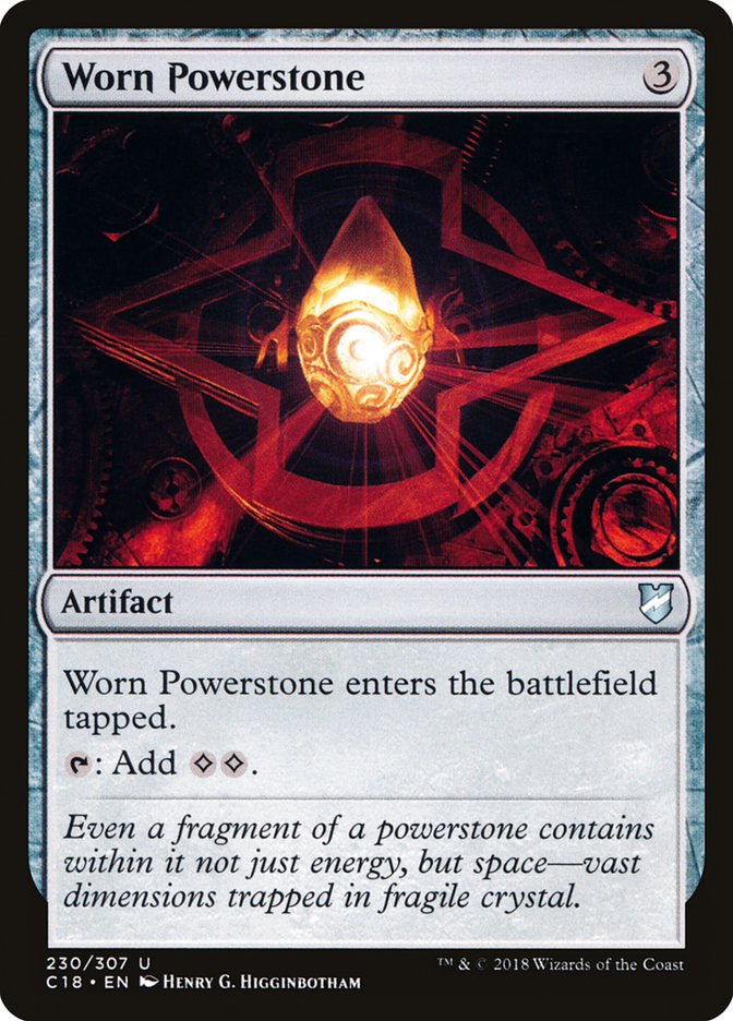Worn Powerstone [Commander 2018] MTG Single Magic: The Gathering | Red Claw Gaming