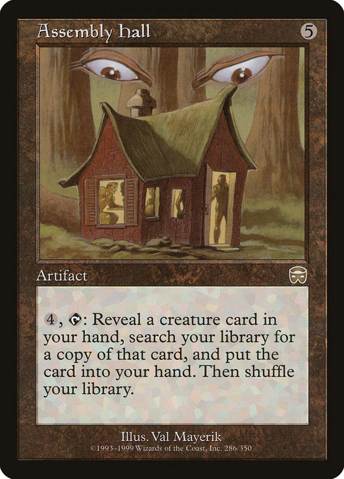 Assembly Hall [Mercadian Masques] MTG Single Magic: The Gathering | Red Claw Gaming