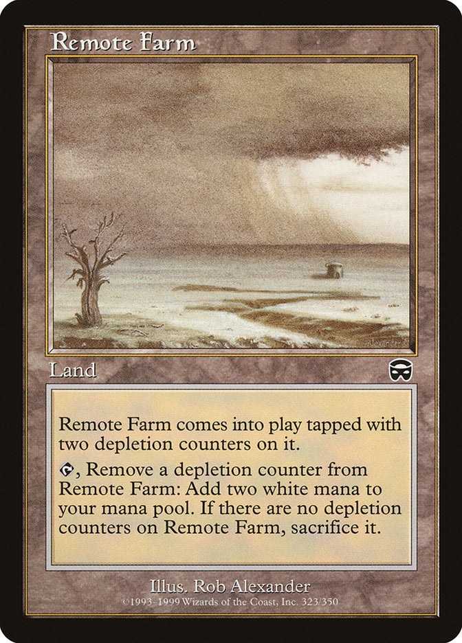 Remote Farm [Mercadian Masques] MTG Single Magic: The Gathering | Red Claw Gaming