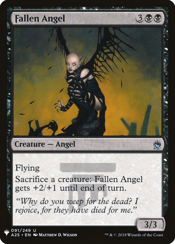 Fallen Angel [Mystery Booster] MTG Single Magic: The Gathering | Red Claw Gaming