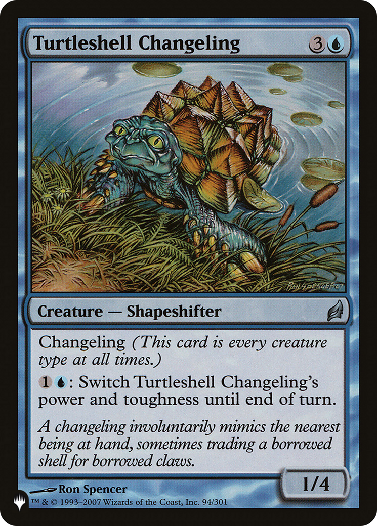 Turtleshell Changeling [The List] MTG Single Magic: The Gathering | Red Claw Gaming