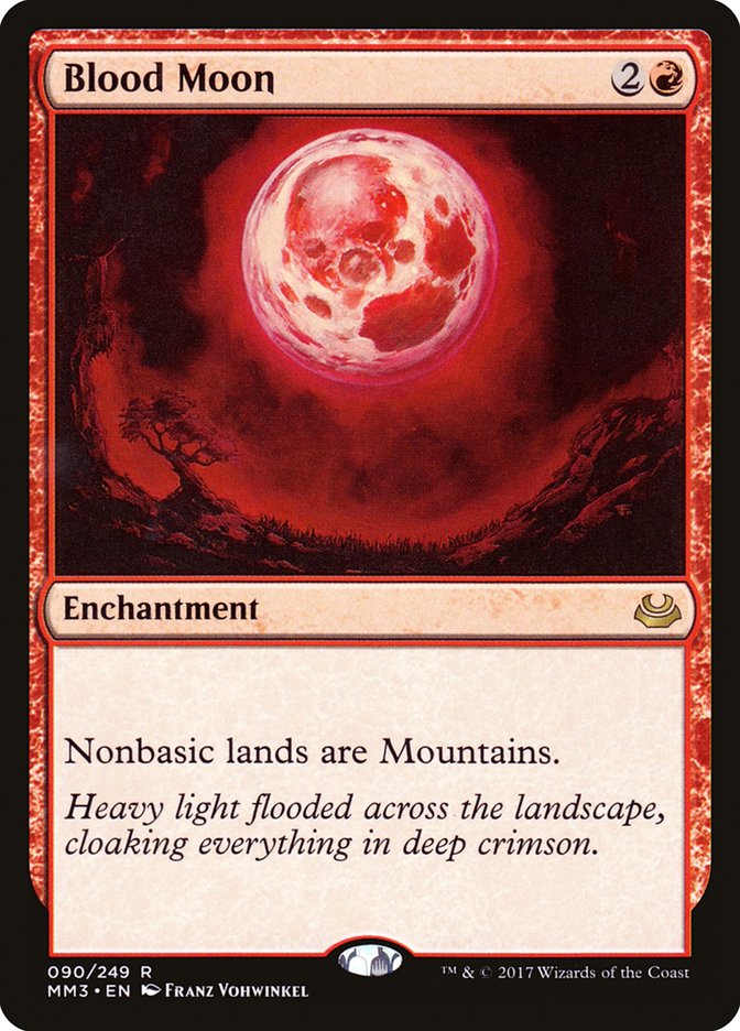 Blood Moon [Modern Masters 2017] MTG Single Magic: The Gathering | Red Claw Gaming