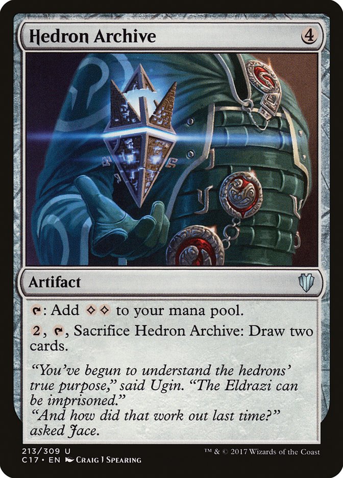 Hedron Archive [Commander 2017] MTG Single Magic: The Gathering | Red Claw Gaming