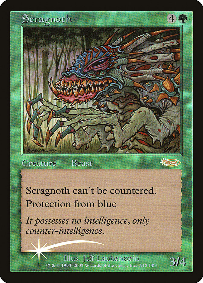 Scragnoth [Friday Night Magic 2003] MTG Single Magic: The Gathering | Red Claw Gaming