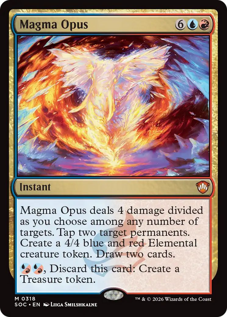 Magma Opus [Secrets of Strixhaven Commander] MTG Single Magic: The Gathering | Red Claw Gaming