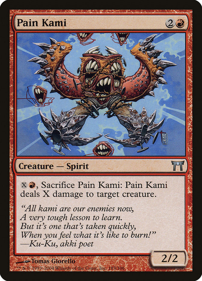 Pain Kami [Champions of Kamigawa] MTG Single Magic: The Gathering | Red Claw Gaming