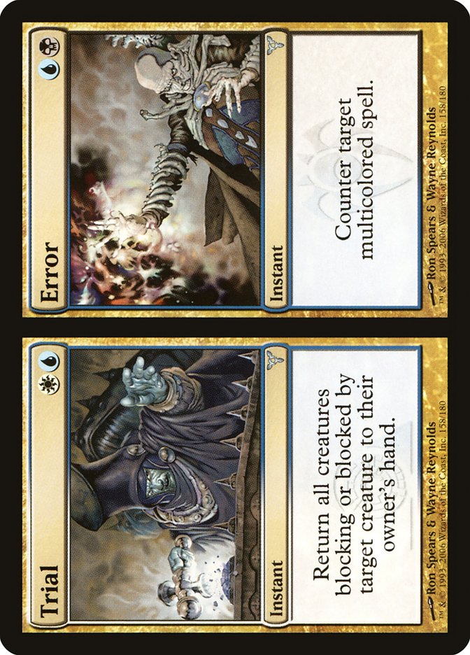 Trial // Error [Dissension] MTG Single Magic: The Gathering | Red Claw Gaming
