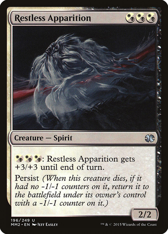 Restless Apparition [Modern Masters 2015] MTG Single Magic: The Gathering | Red Claw Gaming