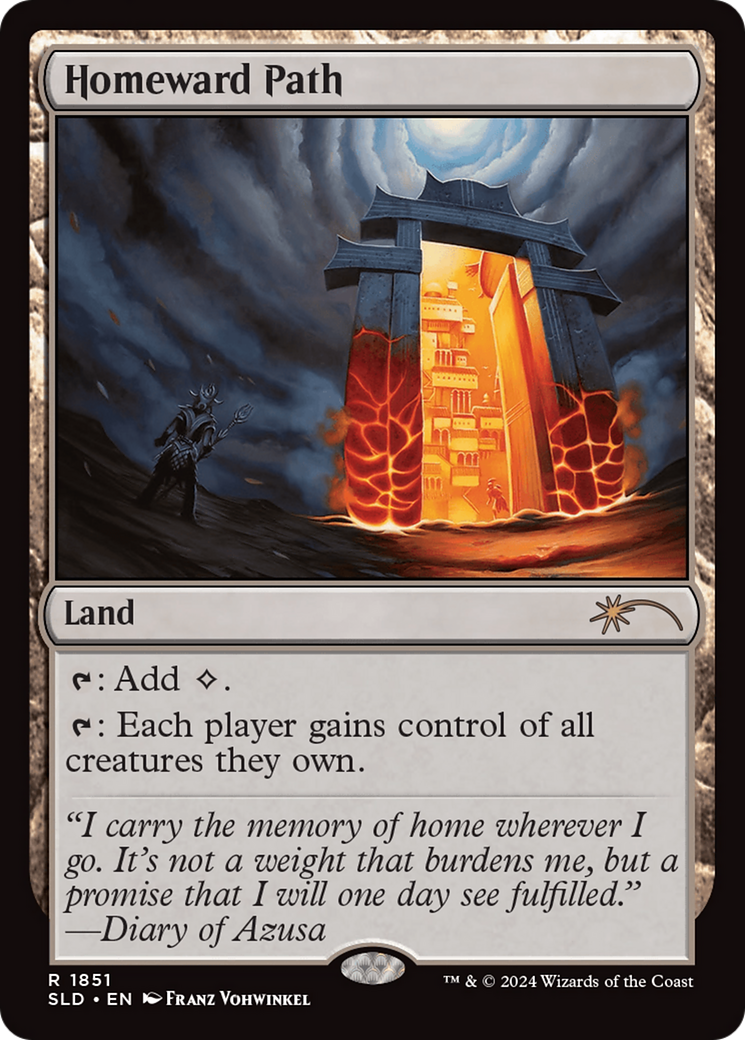 Homeward Path (1851) [Secret Lair Drop Series] MTG Single Magic: The Gathering | Red Claw Gaming