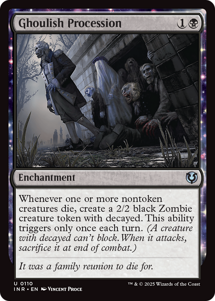Ghoulish Procession [Innistrad Remastered] MTG Single Magic: The Gathering | Red Claw Gaming