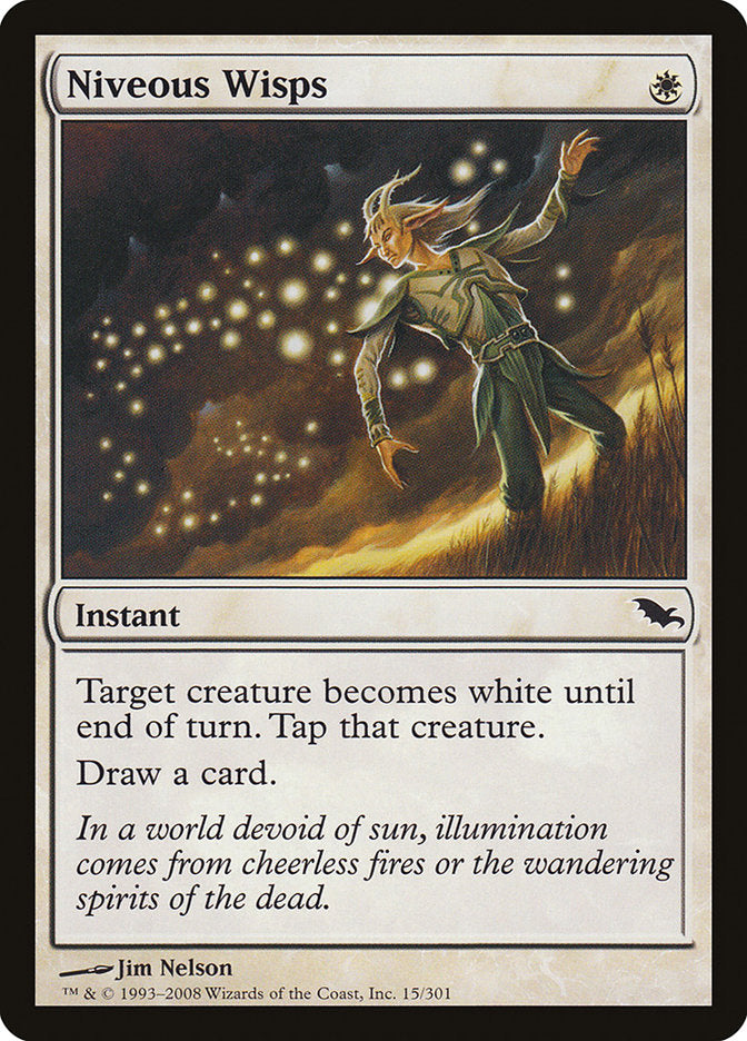 Niveous Wisps [Shadowmoor] MTG Single Magic: The Gathering | Red Claw Gaming