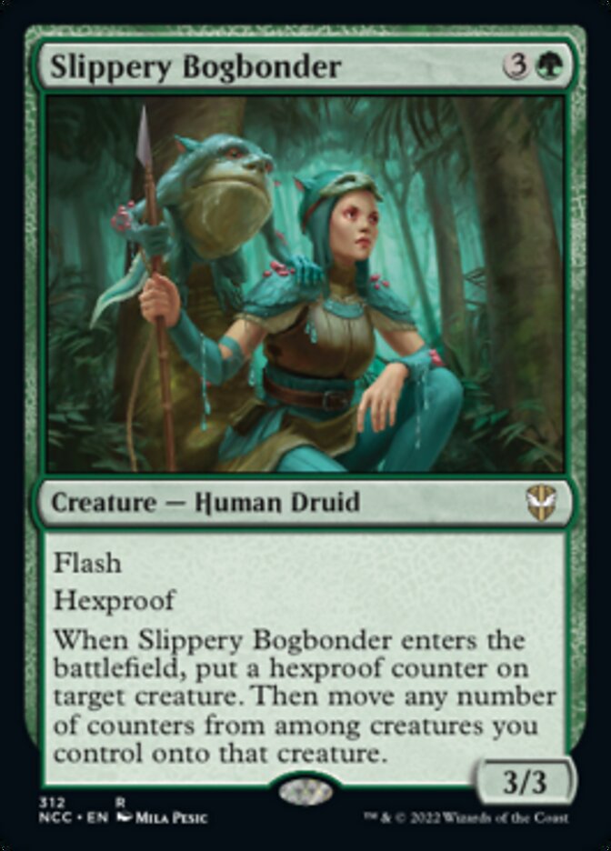 Slippery Bogbonder [Streets of New Capenna Commander] MTG Single Magic: The Gathering | Red Claw Gaming
