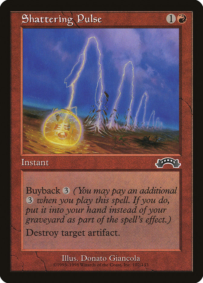 Shattering Pulse [Exodus] MTG Single Magic: The Gathering | Red Claw Gaming