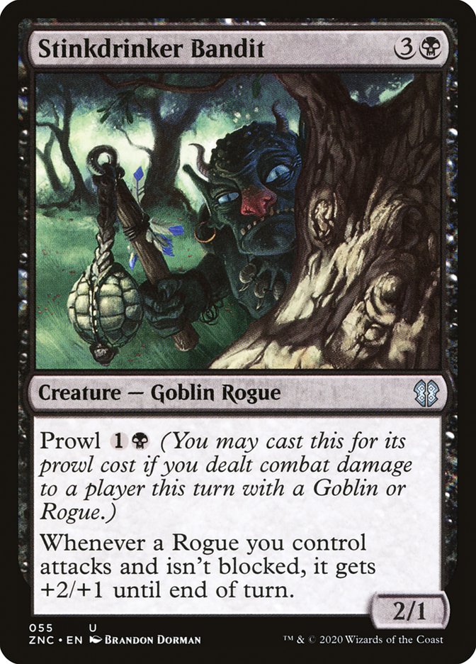 Stinkdrinker Bandit [Zendikar Rising Commander] MTG Single Magic: The Gathering | Red Claw Gaming
