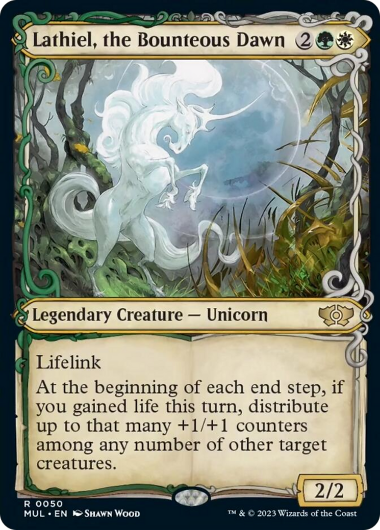 Lathiel, the Bounteous Dawn [Multiverse Legends] MTG Single Magic: The Gathering | Red Claw Gaming